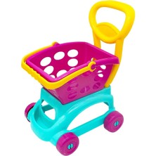 Amalfi Dede Frozen Sepetli Market Arabası Kız Erkek Çocuk Oyuncak Eğitici Oyuncaklar