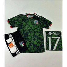 Legent Lady Italya 2026 Sezon #17 Ciro Immobile Michelengelo Tasarımlı Özel Konsept Çocuk Forması 4'lü Set