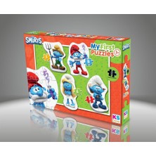 Amalfi Smr 10304 Smurf My First Puzzle -Ks Kız Erkek Çocuk Oyuncak Eğitici Oyuncaklar
