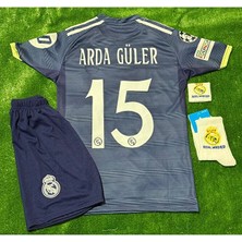 Legent Lady 2026 Real Madrid Arda Güler Yeni Sezon Deplasman Lacivert Çocuk Forması 4’lü Set
