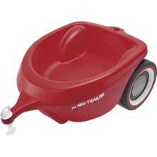 Amalfi Big Bobby Araba Oyuncak Römorku Kırmızı Kız Erkek Çocuk Oyuncak Eğitici Oyuncaklar