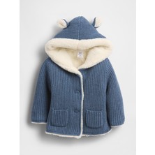 Gap Bebek Mavi Bebek Sherpa Astarlı Hırka