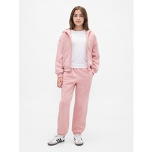 Gap Kız Çocuk Pembe Vintagesoft Gap Logo Jogger Eşofman Altı