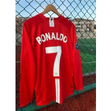 Legent Lady Ronaldo Uzun Kol Kırmızı Forma