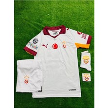 Legent Lady G/âla/tâsa/rây 5 Yıldızlı 2026 //ziyech/ 22 Deplasman Beyaz Çocuk Forması 4lü Set