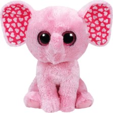 Amalfi Ty Beanie Boo´s Pempe Fil Sugar Peluş 25CM Kız Erkek Çocuk Oyuncak Eğitici Oyuncaklar