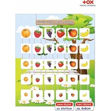 Amalfi Büyük Küçük Meyve Oyunu Eğitici Pano Kız Erkek Çocuk Oyuncak Eğitici Oyuncaklar