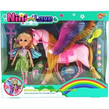 Amalfi Nini Love ve Pembe Pegasus Kız Erkek Çocuk Oyuncak Eğitici Oyuncaklar
