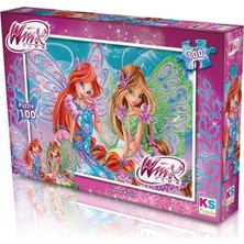 Amalfi Wınx 714 Puzzle 100/WINX Puzzle 100 Parça Kız Erkek Çocuk Oyuncak Eğitici Oyuncaklar