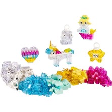 Amalfi LEGO Classic Sihirli Saydam Kutu Kız Erkek Çocuk Oyuncak Eğitici Oyuncaklar