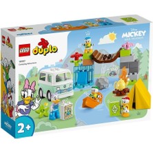 Amalfi 10997 LEGO Duplo - Kamp Macerası 37 Parça +2 Yaş Kız Erkek Çocuk Oyuncak Eğitici Oyuncaklar