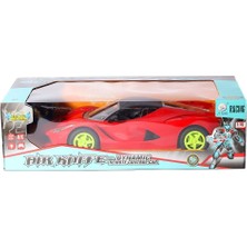 Amalfi JT304 Kumandalı Şarjlı Işıklı Dynamic Araba 37.5cm Kız Erkek Çocuk Oyuncak Eğitici Oyuncaklar