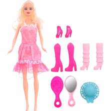 Amalfi Anlily Fashion Star Kutulu Aksesuarlı Bebek Kız Erkek Çocuk Oyuncak Eğitici Oyuncaklar