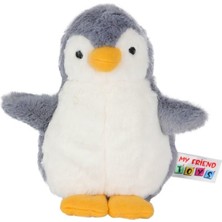 Amalfi 4134 Penguen Peluş Gri -My Friend Toys Kız Erkek Çocuk Oyuncak Eğitici Oyuncaklar