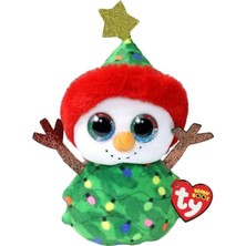 Amalfi Ty Beanie Boos Peluş Yılbaşı Kardanadamı Garland 17CM Kız Erkek Çocuk Oyuncak Eğitici Oyuncaklar