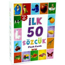 Amalfi Ilk 50 Sözcük Eğitici Flash Kart Oyunu Kız Erkek Çocuk Oyuncak Eğitici Oyuncaklar