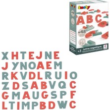 Amalfi Smoby Manyetik Harfler 48 Parça Kız Erkek Çocuk Oyuncak Eğitici Oyuncaklar