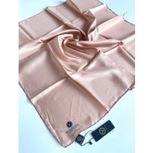 Silk Home %100 Twill İpek Düz Desenli Eşarp 90x90 Eşarp Dikim Şekli : El Dikişi
