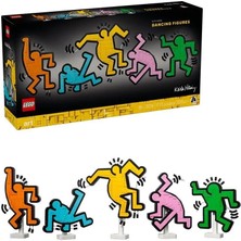 Amalfi 31216 LEGO Icons - Keith Haring – Dans Eden Figürler 1773 Parça +18 Yaş Kız Erkek Çocuk Oyuncak Eğit