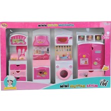 Amalfi Oydaş Minik Sefler 4lü Dolap Seti 02365 Kız Erkek Çocuk Oyuncak Eğitici Oyuncaklar