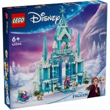 Amalfi 43244 LEGO Disney Elsanın Buz Sarayı 630 Parça +6 Yaş Kız Erkek Çocuk Oyuncak Eğitici Oyuncaklar
