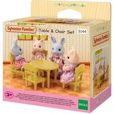 Amalfi 5144 Sylvanian Families Masa - Sandalye Seti (Figürler Dahil Değildir) +3 Yaş Kız Erkek Çocuk Oyunca
