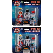 Amalfi Astro Venture Space Set: Astronimals & Astronaut Kız Erkek Çocuk Oyuncak Eğitici Oyuncaklar