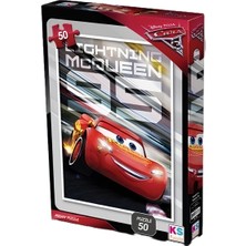 Amalfi Ks Games Disney Cars Puzzle 50 Parça CR.709 Kız Erkek Çocuk Oyuncak Eğitici Oyuncaklar