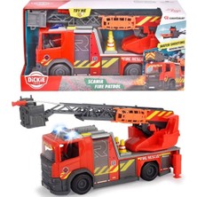 Amalfi 203716017038 Dickie, Scania Sesli Işıklı Itfaiye Aracı 35CM Kız Erkek Çocuk Oyuncak Eğitici Oyuncakl