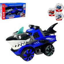 Amalfi ZR171 Işıklı Müzikli Hareketli Köpekbalığı Araba Kız Erkek Çocuk Oyuncak Eğitici Oyuncaklar