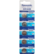 Panasonic Panasonıc Pil Düğme 1632 3V 5li Paket