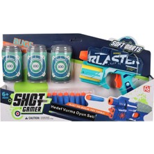 Amalfi Hedefli Dart Tabancası 19CM Kız Erkek Çocuk Oyuncak Eğitici Oyuncaklar