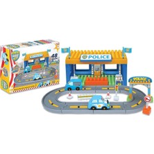 Amalfi 03322 Polis Blok Seti -Dede Kız Erkek Çocuk Oyuncak Eğitici Oyuncaklar