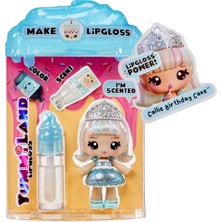Amalfi Yummiland Callie Birthday Cake Bebeği ve Dudak Parlatıcısı Kız Erkek Çocuk Oyuncak Eğitici Oyuncakla