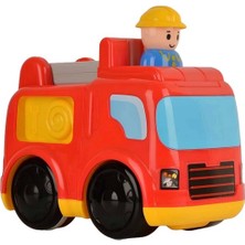 Amalfi Eğlenceli Bas Git Itfaiye Arabam Kız Erkek Çocuk Oyuncak Eğitici Oyuncaklar