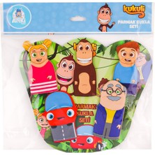 Amalfi AND-5264 Kukuli Parmak Kukla Seti \'li -Anadolu Oyuncak Kız Erkek Çocuk Oyuncak Eğitici Oyuncaklar