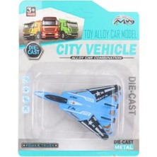 Amalfi Die Cast Metal F-14 Benzeri Savaş Uçağı Kız Erkek Çocuk Oyuncak Eğitici Oyuncaklar
