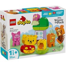 Amalfi 10457 LEGO Duplo Winnie The Poohnun Doğum Günü Partisi 22 Parça +1,5 Yaş Kız Erkek Çocuk Oyuncak Eği
