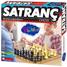 Amalfi Ahşap Satranç Kız Erkek Çocuk Oyuncak Eğitici Oyuncaklar