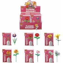 Amalfi Blx Mini LEGO Çiçek Buketleri C0281 Kız Erkek Çocuk Oyuncak Eğitici Oyuncaklar