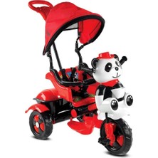 Amalfi Baby Hope Little Panda Bebek Bisikleti Kırmızı Siyah Kız Erkek Çocuk Oyuncak Eğitici Oyuncaklar