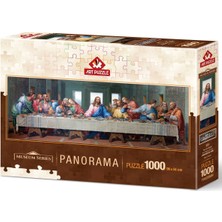 Amalfi 5244 Son Akşam Yemeği 1000 Parça Panorama Kız Erkek Çocuk Oyuncak Eğitici Oyuncaklar