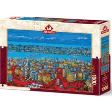 Amalfi 5234 Bir Istanbul Masalı 1000 Parça - Art Puzzle Kız Erkek Çocuk Oyuncak Eğitici Oyuncaklar