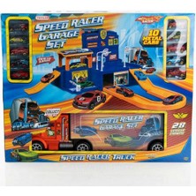 Amalfi Garaj Seti ve 10 Metal Araba Kız Erkek Çocuk Oyuncak Eğitici Oyuncaklar