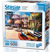 Amalfi Ks Games Welcome To Beach Like Summer Puzzle 500 Parça 20044 Kız Erkek Çocuk Oyuncak Eğitici Oyuncak