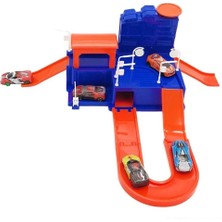 Amalfi Speed Racer Garaj 5 Araçlı Kız Erkek Çocuk Oyuncak Eğitici Oyuncaklar