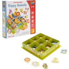 Amalfi Mutlu Hayvanlar 67 Parça Kız Erkek Çocuk Oyuncak Eğitici Oyuncaklar