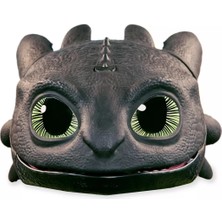 Amalfi Ejderhayı Nasıl Eğitirsin? Toothless Sesli ve Işıklı Maske 38CM Kız Erkek Çocuk Oyuncak Eğitici Oyun