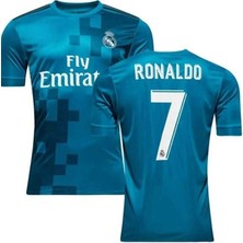 Legent Lady Cristiano Ronaldo Deplasman Forması Turkuaz Kısa Kol Madrid