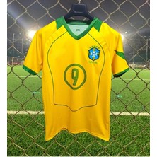 Legent Lady Fenomen Ronaldo Retro Sarı Kısa Kol Forma
